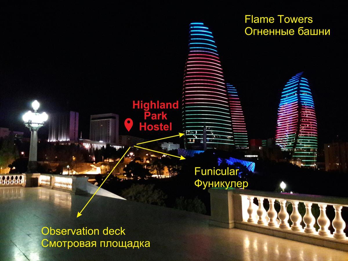 Highland Park Hostel Баку Екстериор снимка